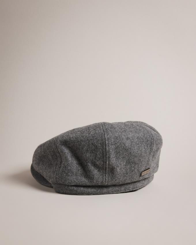 Chapeau Ted Baker Woollen Baker Boy Grise Homme | BSL-79091115